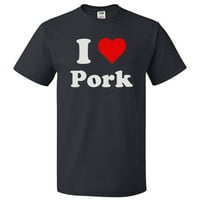 Ljubavna svinjetina majica i srčani svinjski poklon