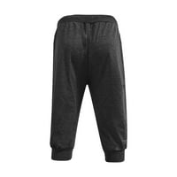 Muške kratke hlače koje trče na crtež Atletski vježbanje Fitness Hots Summer Beach Hotcos s džepovima