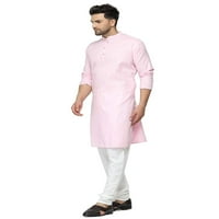Muški dizajner čista pamučna lagana masa ručno rađena indijska kurta pidžama etničko trošenje