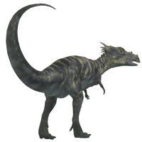 Dracore je bio biljojedini dinosaur koji je živio u toku krednog perioda printa za poster Sjeverne Amerike