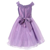 Richie House Little Girls CACH Pearl Accents Party haljina 6