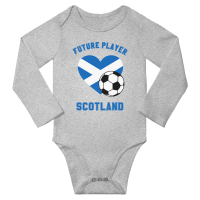 Budući nogometni igrač Scotland Baby dugim rukavima bodiit
