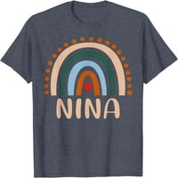 Nina Rainbow baka Slatka majki Dan smiješna Nina majica