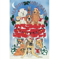 Produkcije pipspeaka Mi Dog sa Cat Holiday Boxid Cards
