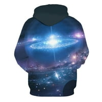 Lanhui Men Casual 3D digitalni ispis sportski pulover s dugim rukavima