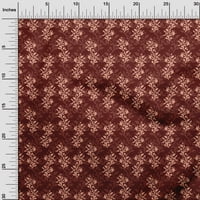 Onuone pamučne ploče od lišća tkanina i cvjetni blok Ispis tkanina od dvorišta široko