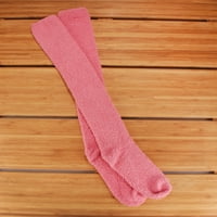 Ženske nejasne čarape za koljena - ružičasta - par