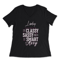 Lindsay Name košulja za žene - Clasy Sassy Smart Assy