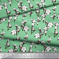 Soimoi pamučni dres tkanini pamučni kuglica cvjetni otisak šiva širine tkanine