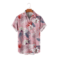 Dugme za velike muške havajske majice dole Slim-Fit Comfort Havaii kostim za odmor, veličine 100-170