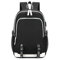 Backpack Bzdaisy s USB punjenjem i zaštitom od laptopa - višestruki džep, dvostrani džepovi, uzorak