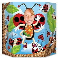 Beistle Ladybug i Bumbarkee Reverzibilni baner fotografija, višebojni
