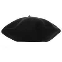 Adviicd Wool za žene Velika kupola Crna beretka Dječji dečji šešir bejzbol kape slikarske kape
