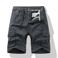 Muški kratke hlače Taktičke kratke hlače na otvorenom teretni kratke hlače Ležerne tipke sa gumbom sa