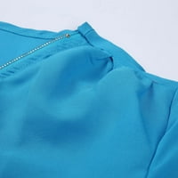 Grafički golf tees plus veličina za žene Crne čipke Termperi TOP T majice za žene Losse Fit Dressy Bluze