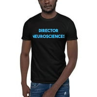 Plavi reditelj Neurosciences kratka rukava pamučna majica od nedefiniranih poklona