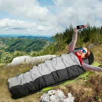 Vreća za spavanje za odrasle, Imounkorsko kompresijsku vreću za 3-sezonu kampiranje, uklapa se 23 °