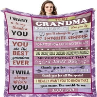 Kazdan bake pokloni pokrivač, pokloni za baku, najbolja pokloni za bake, Great bakianda rođendan, baka poklon, nova baka pokloni, pokloni za baku od bake od unuka bacaj pokrivač 60 x50