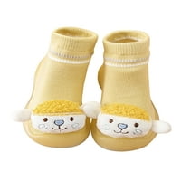 Woobling Kids Papuče za čarape pletene gornje čarape cipele visoke gornje kat paperice djevojke prvo