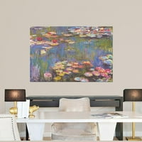 Claude Monet Umjetnost reprodukcija Monet vodeni ljiljivi Slike Gicle platneni Ispisuje zidnu umjetnost