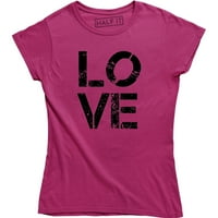 AUTIZAM Svjesnost Ljubav podržava voljenu jednu sretnu žensku majicu za žene za Valentinovo