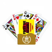 Dijalog za igre Pritisnite Assault Royal Flush Poker igra reprodukciju karte
