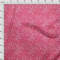 Onuone viskoza šifon ružičasta tkanina Batik Craft Projekti Dekor tkanina Štampano od dvorišta široko