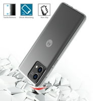 OneToughShield ® za Motorola Moto G Stylus 5G Shockotoff futrola za telefon, sa zaštitnikom zaslona