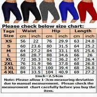 Plus size Tummy Control Hotchores za žene Ležerne prilike visoki struk joga biciklske kratke hlače Sportske
