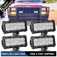 7 LED mahuna radna svjetlosna svjetlosna kolica za kamion offroad 4WD SUV vožnje za vožnju maglom
