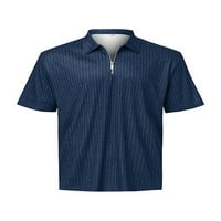 Men Hotcres set, majica kratkih rukava s elastičnim šarkima struka prugasta od 2 dijela od outfit ljetna