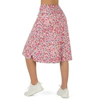 Ženske suknje od midi duljine s džepovima skromne suknje žene ženske 24 duljine koljena