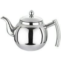 Metalni čajnik čajnik od nehrđajućeg čelika čaj za čaj sa cjedilom kuhinjom Dekorativni čaj za čaj za labave čaj