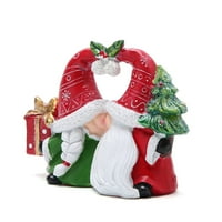 Božićni gnomi ukrasi Xmas Gnomes figurice Zimske dekore Ručno rađene ELF Scandinavian Tomte Gnomes Figurice