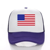 Unise Amerika Baseball Cap Sjedinjene Države MESH SPLICE Šešir za muškarce Žene USA Zastava Podesivi