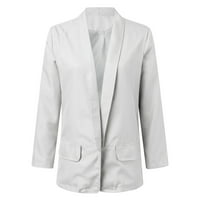 Jakne za žene klasične blejzerve jakne Business casual dečko moda plus veličine Lagani rad Blazer jacketsize