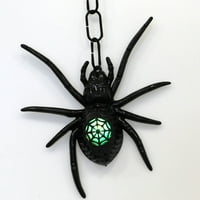 Halloween Trick-ili tretiranje rekviziti Dekoracija Spider užaren pauk viseći ukras za zabavu Vanjski
