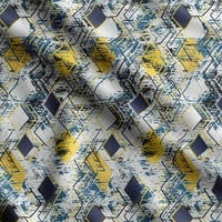 Soimoi Geometrijski print, Poli taffeta tkanina, dekor šivaće tkanine uz dvorište široko, ukrasna tkanina
