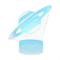 Galaxy serija 3D noćna lampica LED šarene 7-bojne stolne lampe Spavaća soba DECOR poklon
