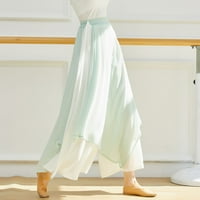 Ženske casual pantalone klasične plesne pantalone široke nogu duge hlače gimnastična praksa vježbe plesne