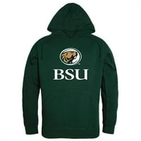 Republika Bemidji Državni univerzitetski pulover pulover, šumska zelena i bijela - mala