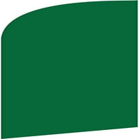 Čvrsti tamnozeleno oglašavanje perjanski baner Swooper Flag zastava znak sa poleta za zastavu i mljeveni