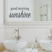 Dobro jutro sunčano podebljano