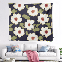 Cvjetni uzorak zidne tapiserije, posteljine divljih cvijeta posteljina tapiserija za tapiserije za zid,