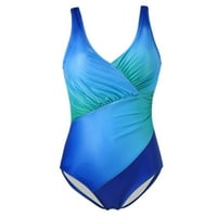 Bikinis za žene visokog struka vintage plićanja za mršavljenje za žene podstavljene plus veličine kupaćih