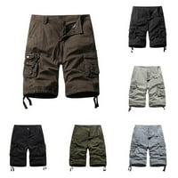 Muškarci Casual Active Cargo Pojavene kratke hlače Multi džepovi Dno ljetna plaža