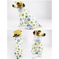 Sonbest četveronožno štampane pidžame za kućne ljubimce udobna kućica s četiri noge za pse Slatka pletena