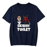 Skibidi WC wiki majica Merch Ljeto za žene Muškarci O-izrez Majica kratkih rukava Casual TEE Streetwear