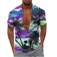 Polo košulje za muškarce za muškarce Modni muškarci Modni casunski tasteri Havaii Štamparija Shortdown