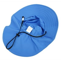 Dječji djeci Dječji dječaci sunčani šešir široki rub ljetni na otvorenom upf 50+ zaštitne kape comfy